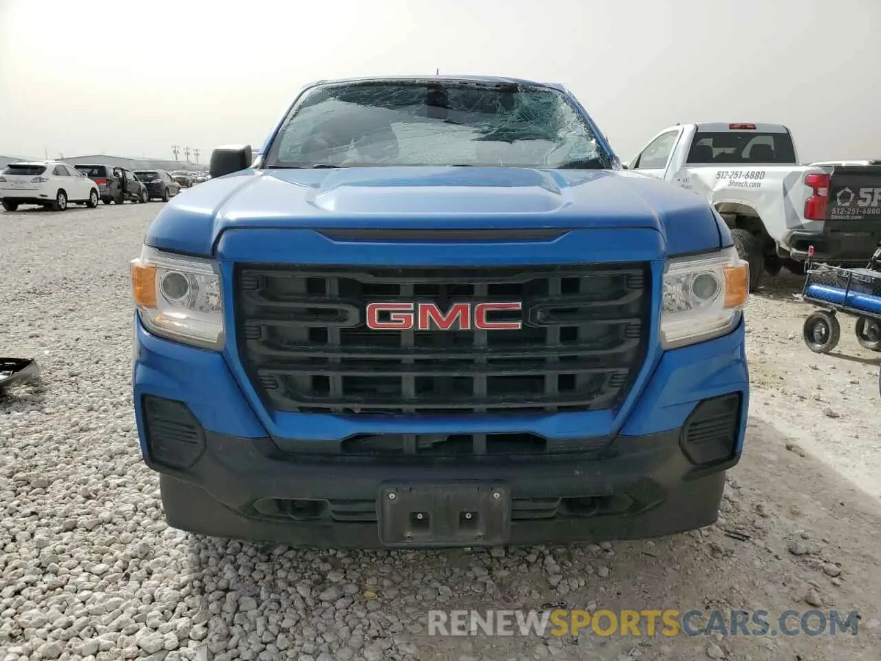 5 Photograph of a damaged car 1GTG5BEAXM1294051 GMC CANYON 2021