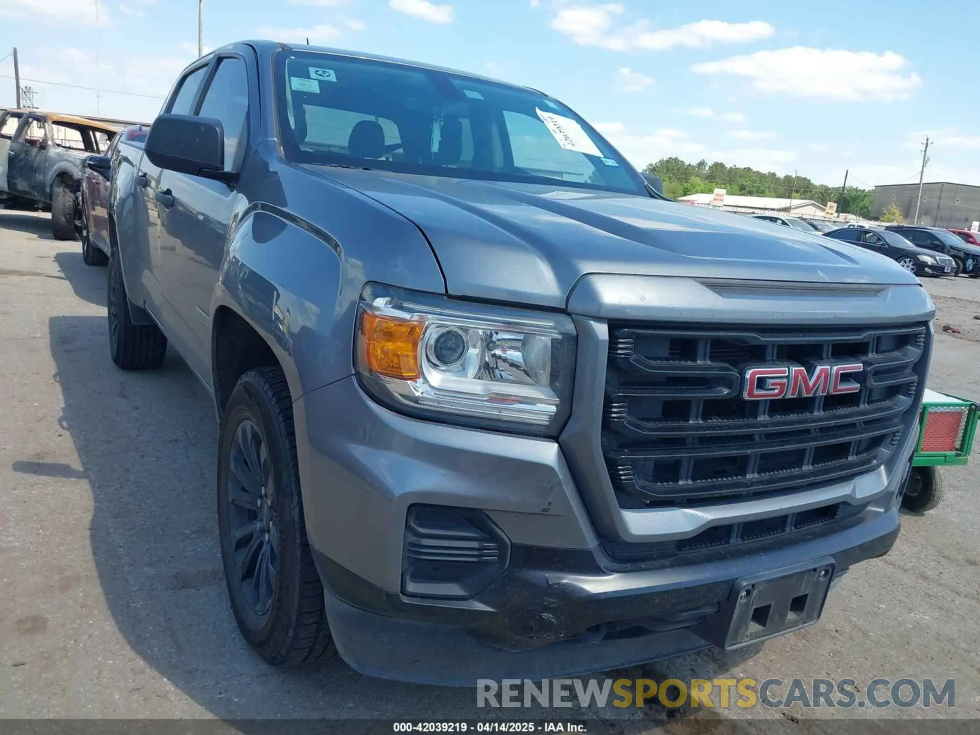 1 Photograph of a damaged car 1GTG5BEN0M1280843 GMC CANYON 2021