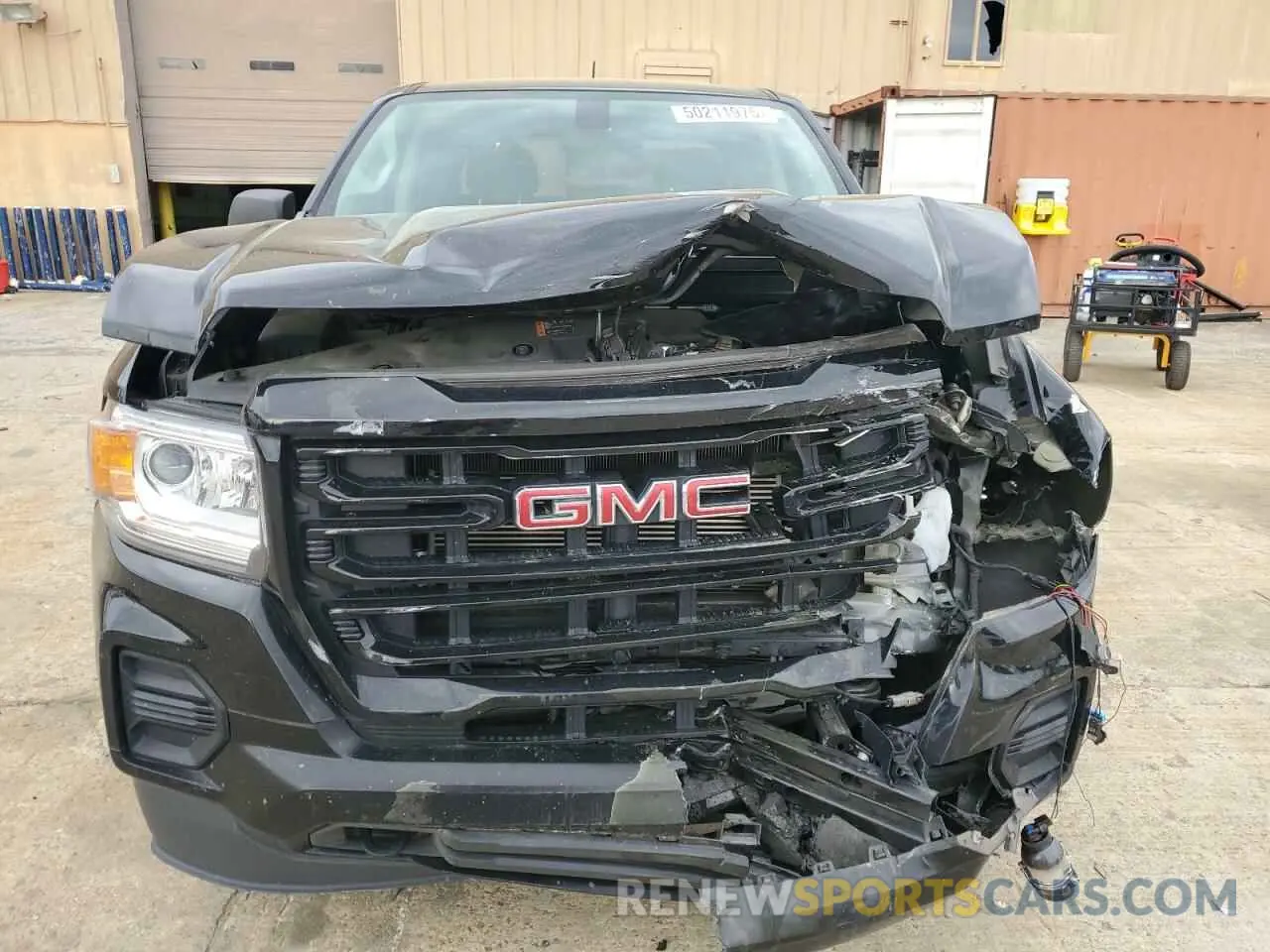 5 Photograph of a damaged car 1GTG5BEN9M1202206 GMC CANYON 2021