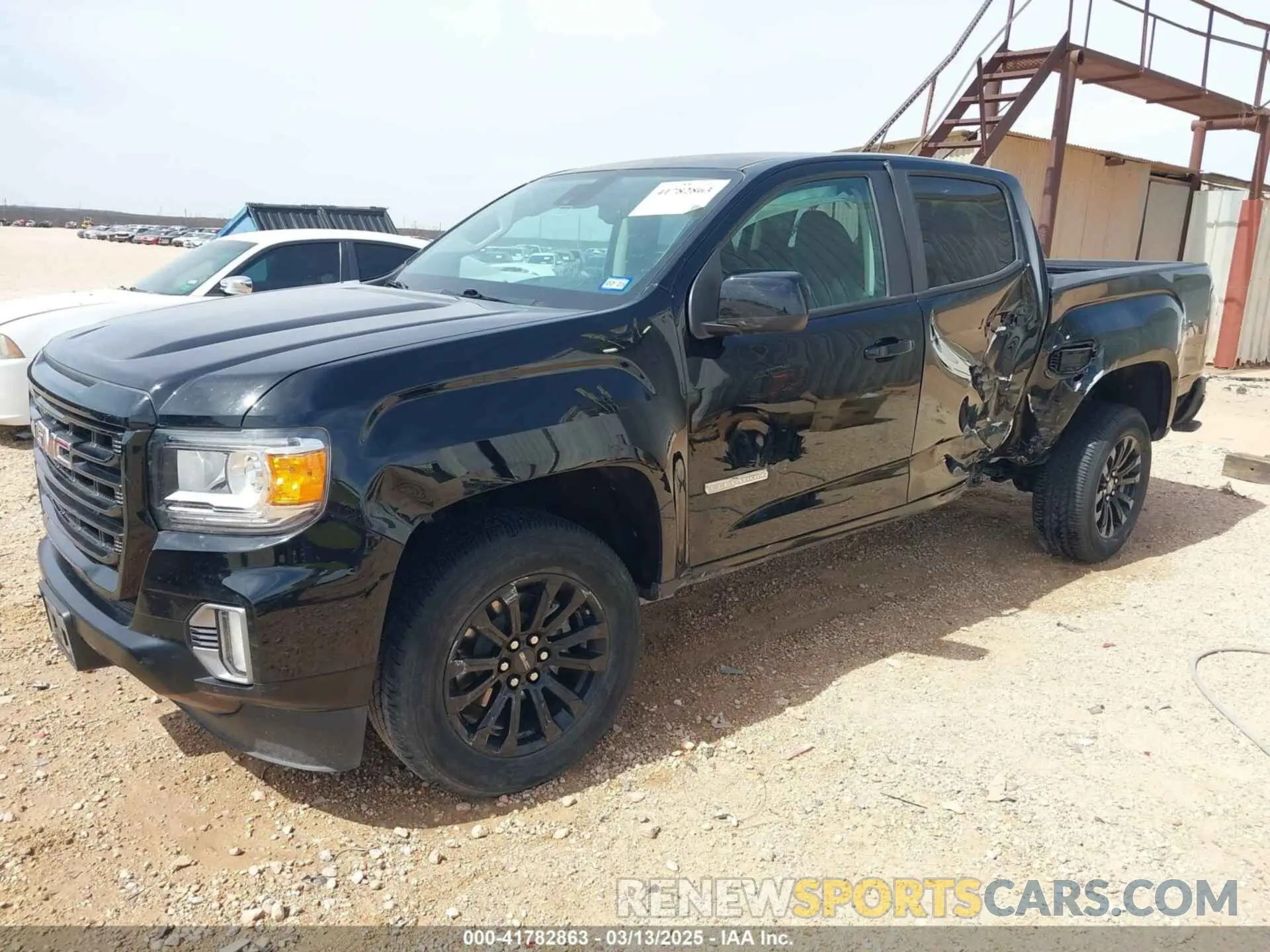 2 Photograph of a damaged car 1GTG5CEN4M1290149 GMC CANYON 2021