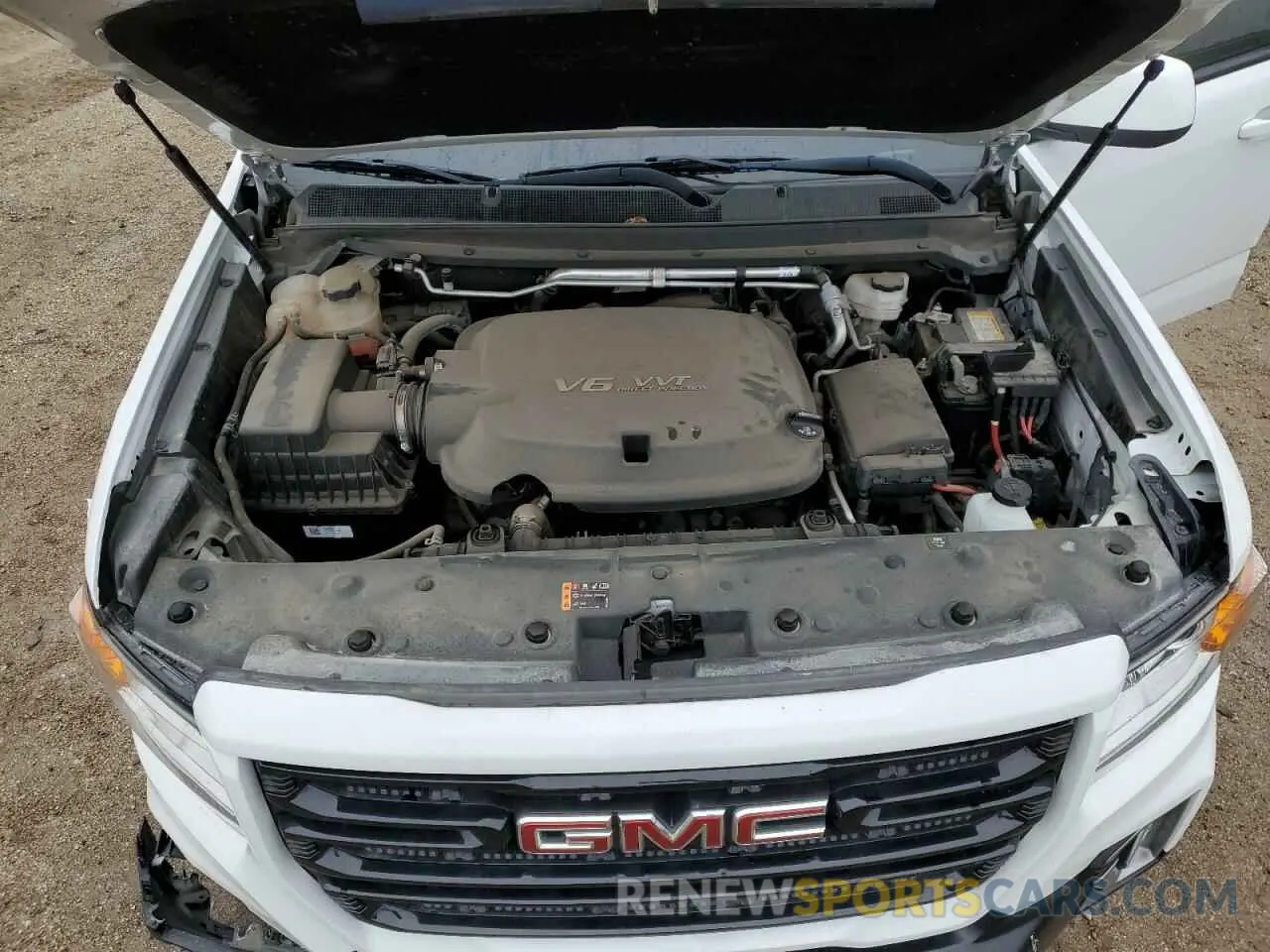 11 Photograph of a damaged car 1GTG6CEN1M1158799 GMC CANYON 2021