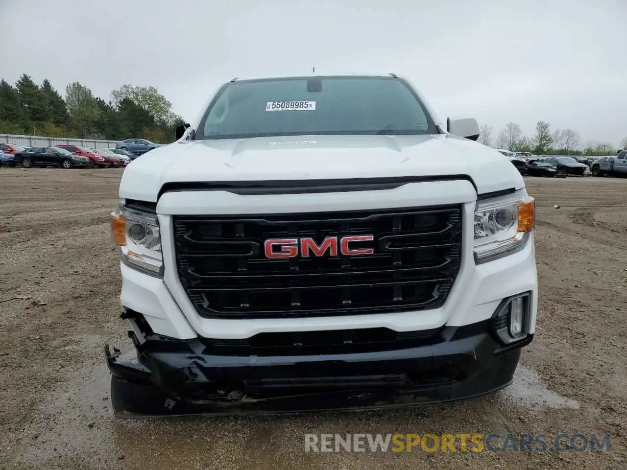 5 Photograph of a damaged car 1GTG6CEN1M1158799 GMC CANYON 2021