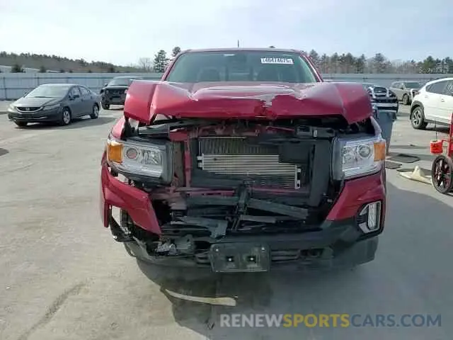 10 Photograph of a damaged car 1GTG6CEN6M1165554 GMC CANYON 2021
