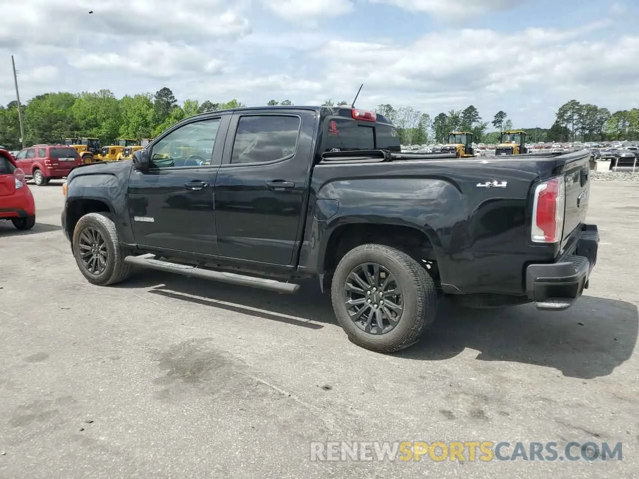 2 Photograph of a damaged car 1GTG6CEN9M1203780 GMC CANYON 2021