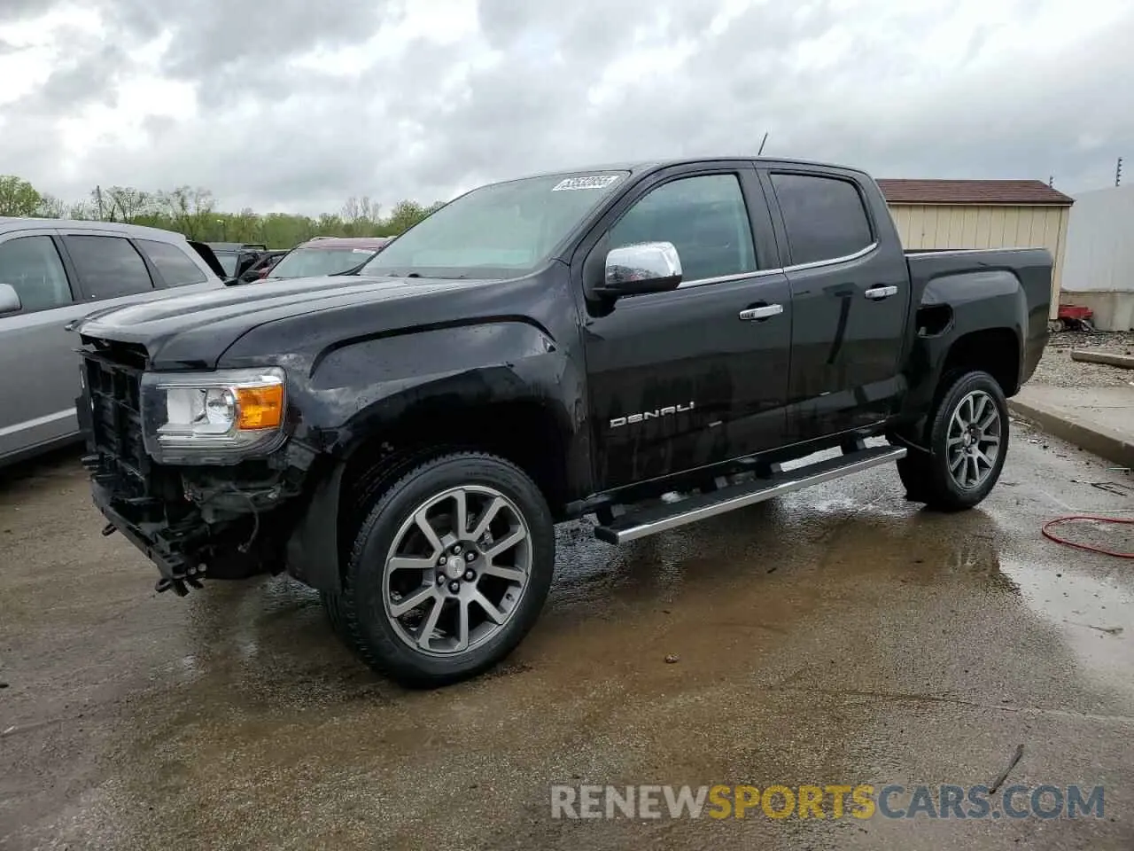 1 Photograph of a damaged car 1GTG6EEN3M1132541 GMC CANYON 2021