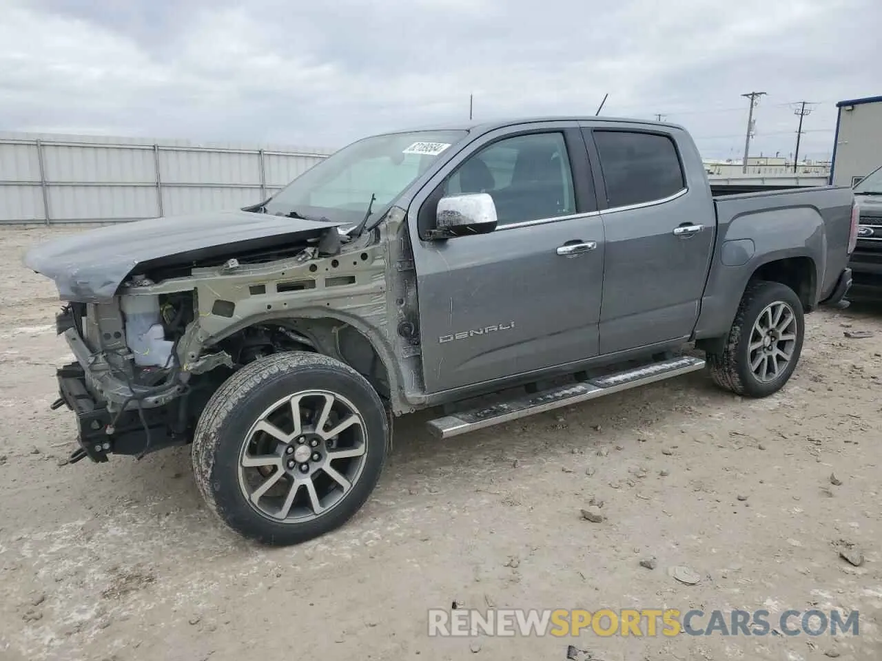 1 Photograph of a damaged car 1GTG6EEN7M1151917 GMC CANYON 2021