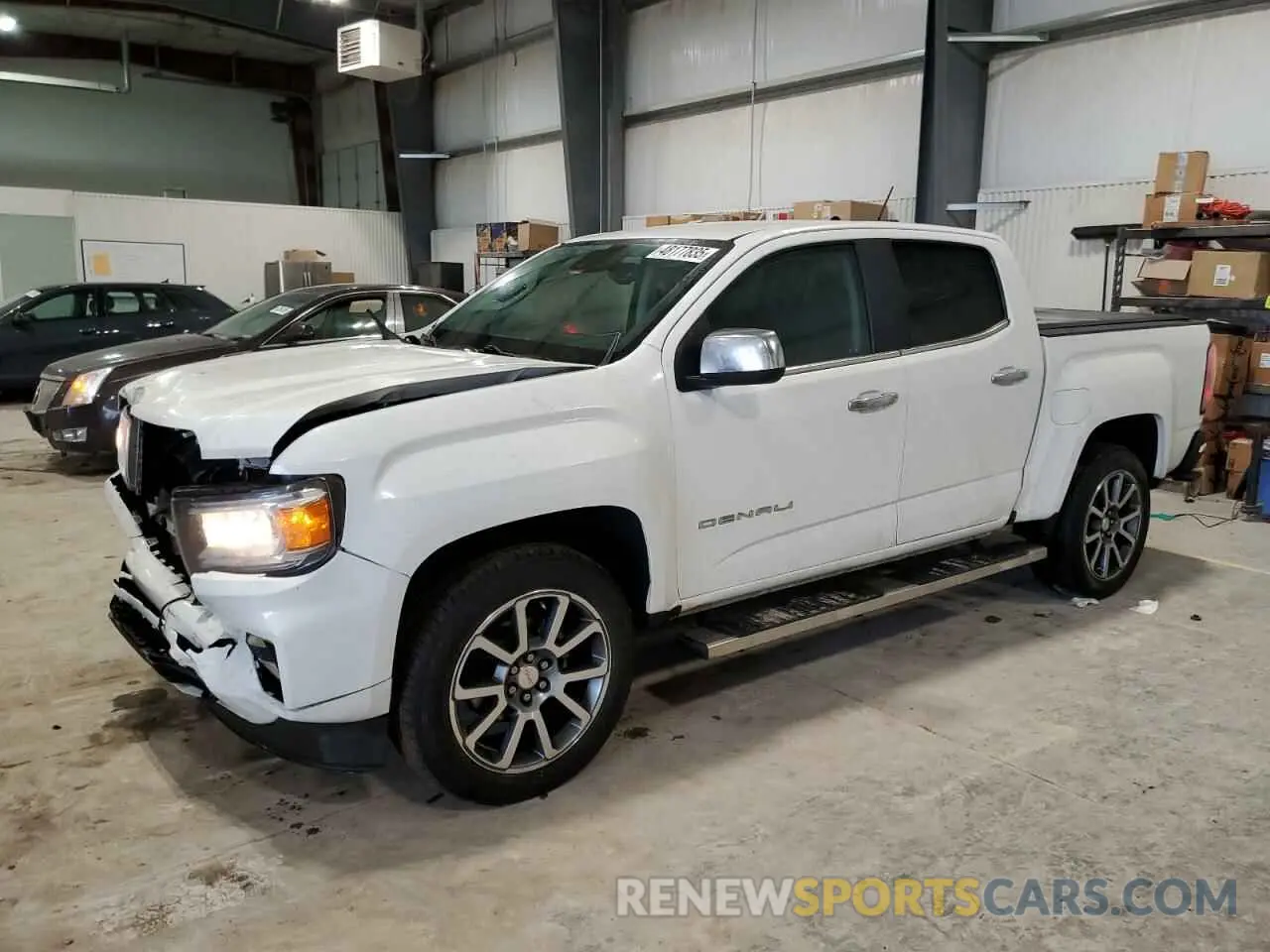 1 Photograph of a damaged car 1GTG6EEN8M1280992 GMC CANYON 2021