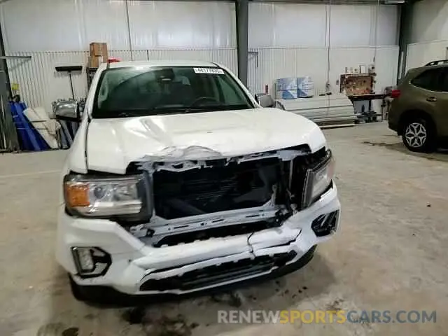 11 Photograph of a damaged car 1GTG6EEN8M1280992 GMC CANYON 2021