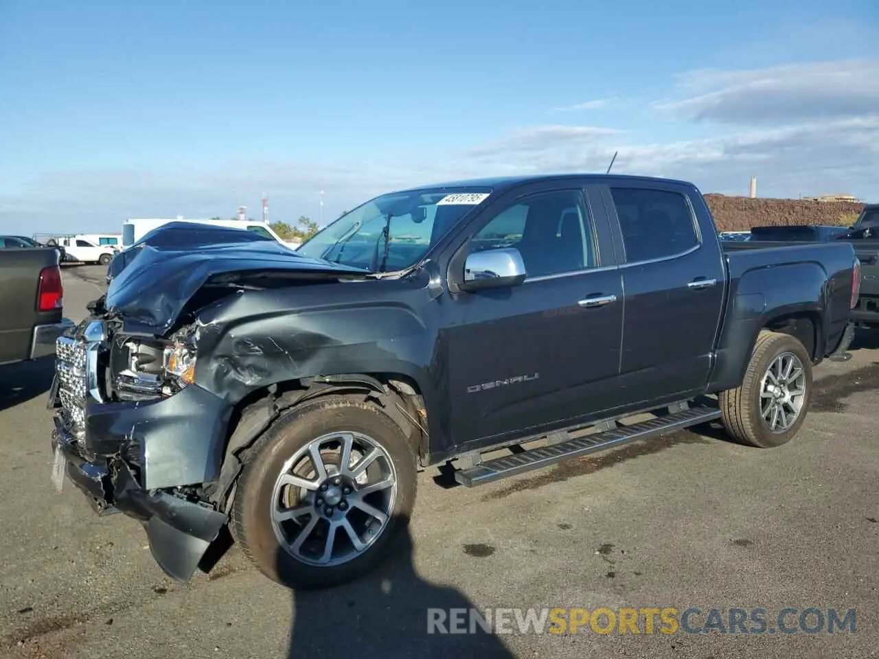 1 Photograph of a damaged car 1GTG6EEN9M1150283 GMC CANYON 2021