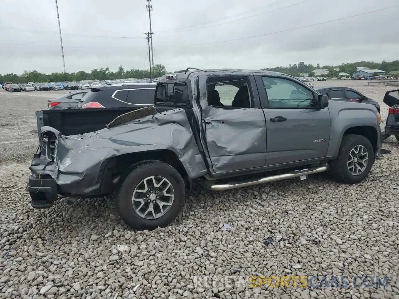 3 Photograph of a damaged car 1GTG6FEN1M1103416 GMC CANYON 2021