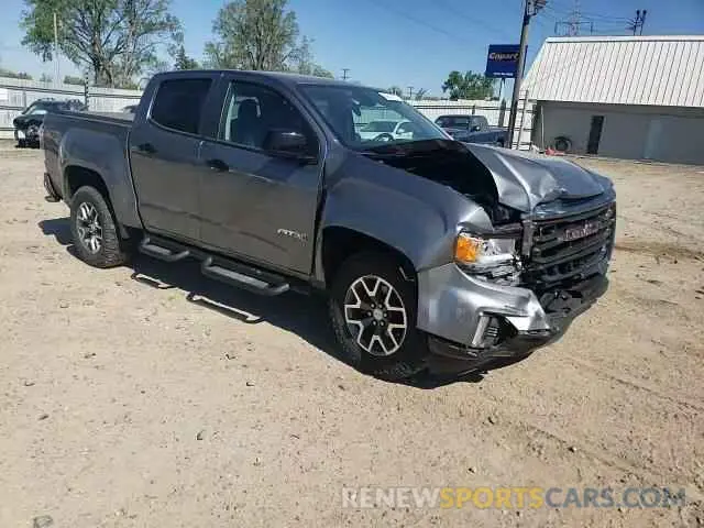 13 Photograph of a damaged car 1GTG6FEN1M1203936 GMC CANYON 2021