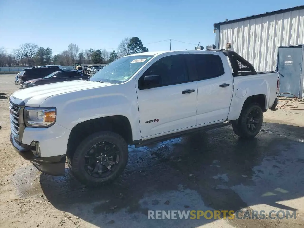 1 Photograph of a damaged car 1GTG6FEN7M1286272 GMC CANYON 2021
