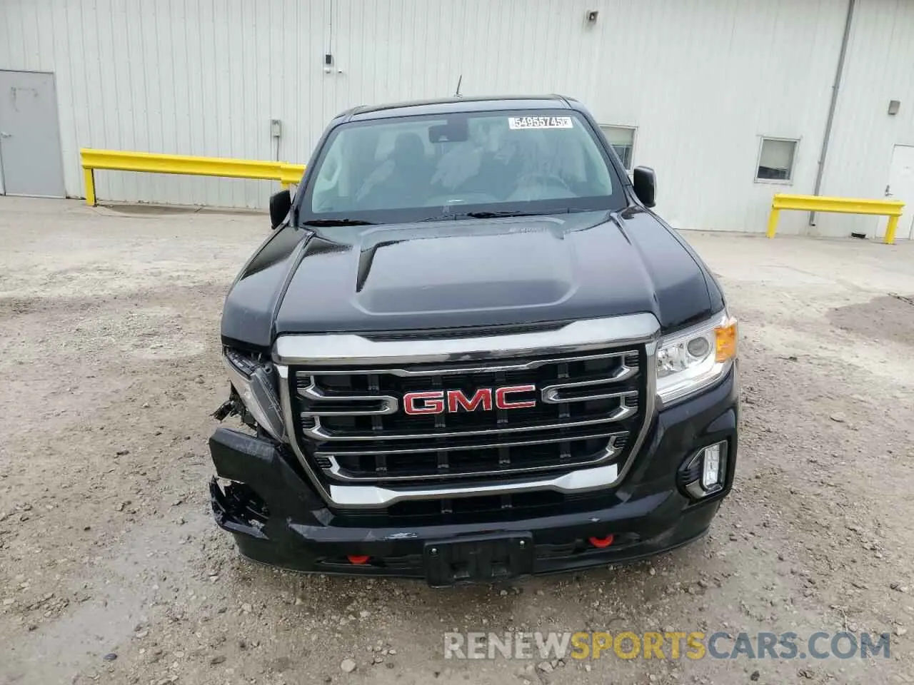 5 Photograph of a damaged car 1GTG6FEN9M1192443 GMC CANYON 2021