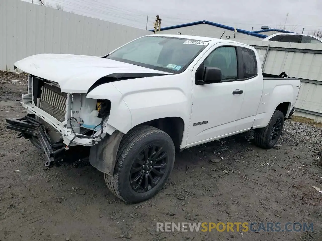 1 Photograph of a damaged car 1GTH6BEN1M1289178 GMC CANYON 2021