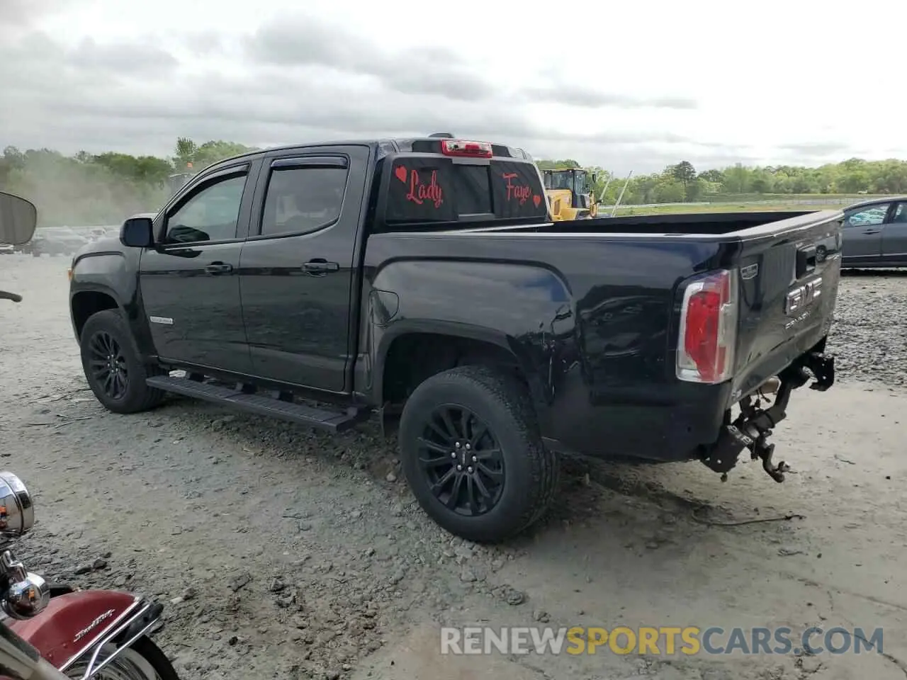 2 Photograph of a damaged car 1GTG5CEN1N1257580 GMC CANYON 2022