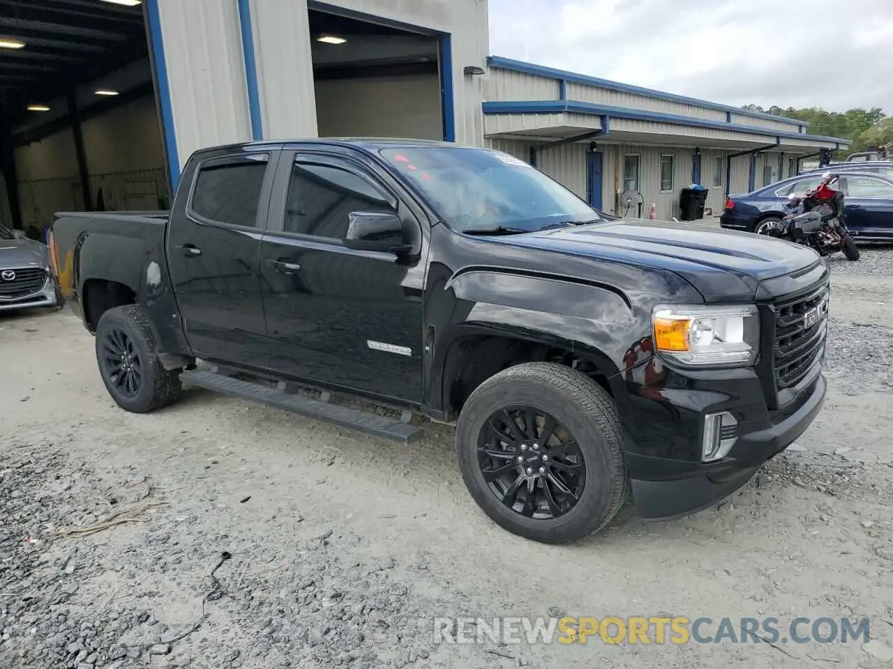 4 Photograph of a damaged car 1GTG5CEN1N1257580 GMC CANYON 2022
