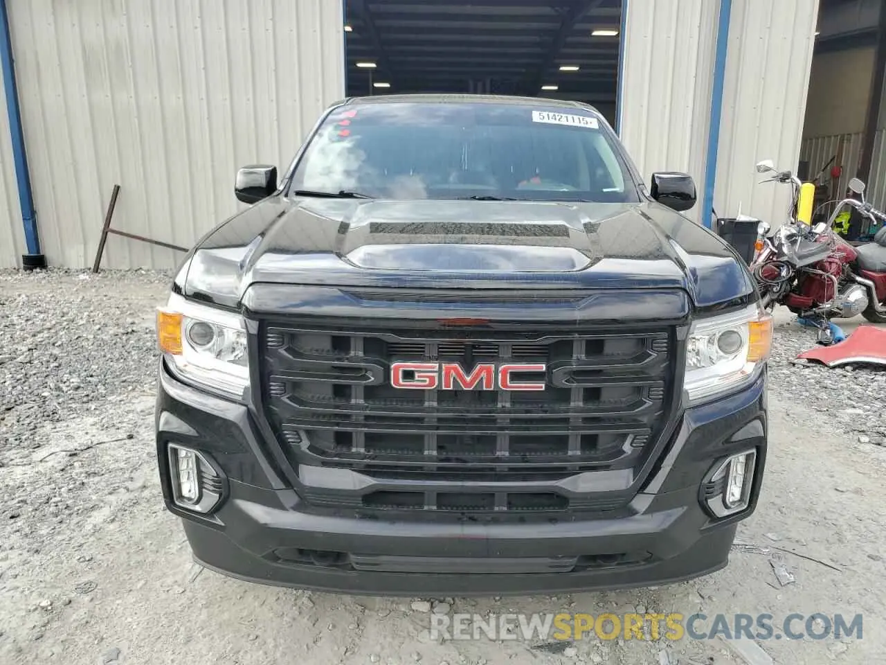 5 Photograph of a damaged car 1GTG5CEN1N1257580 GMC CANYON 2022