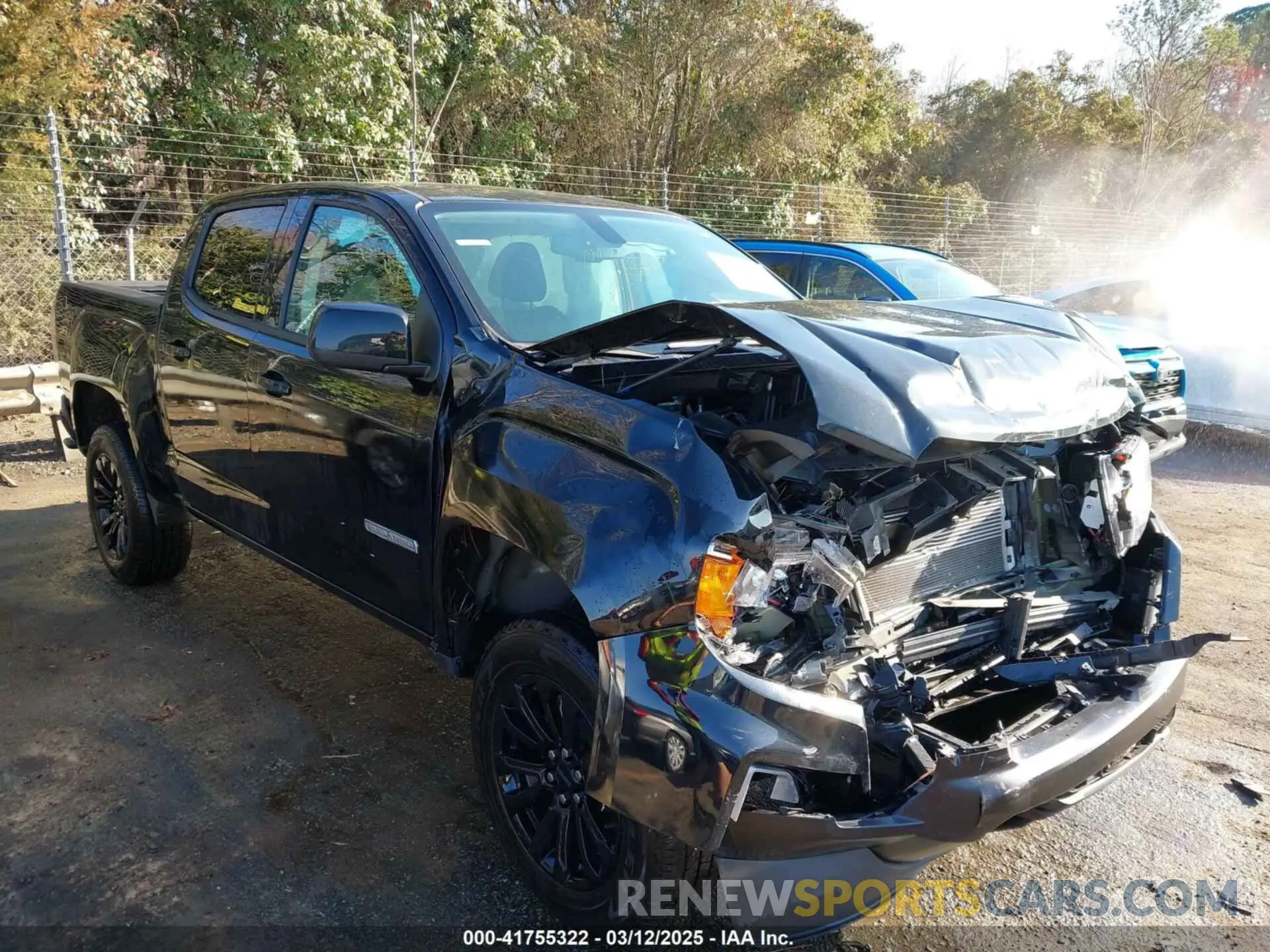 1 Photograph of a damaged car 1GTG5CEN1N1296346 GMC CANYON 2022