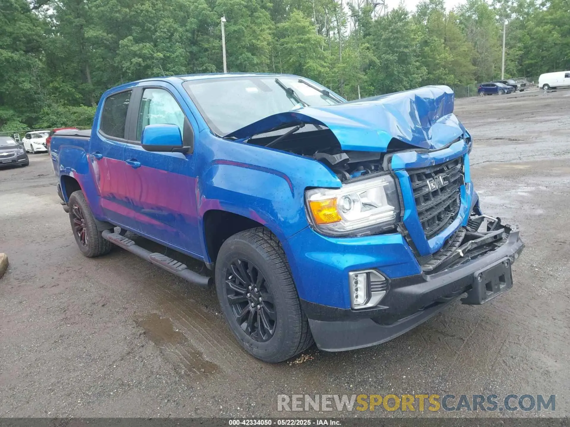 1 Photograph of a damaged car 1GTG5CEN2N1164681 GMC CANYON 2022