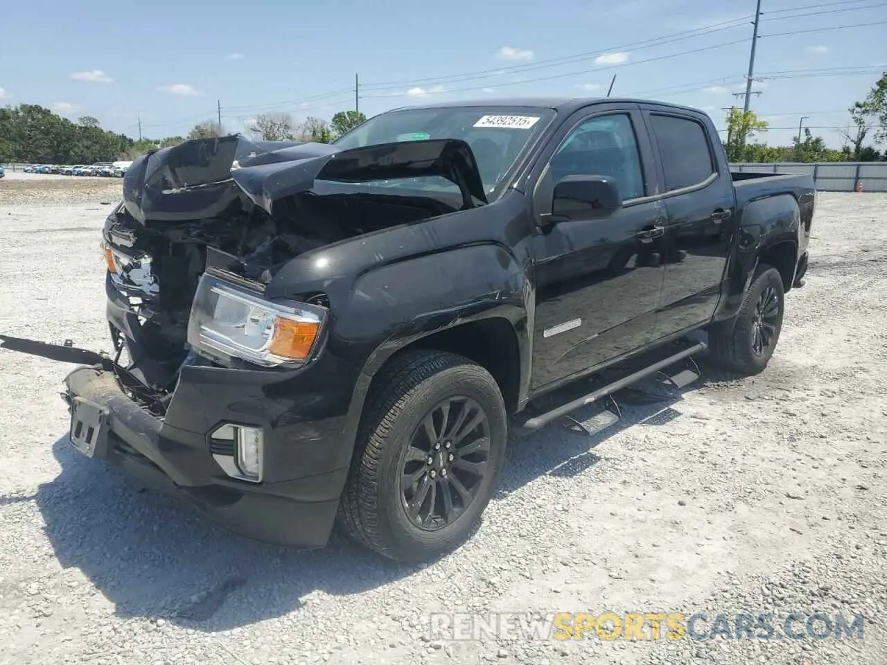 1 Photograph of a damaged car 1GTG5CEN4N1218739 GMC CANYON 2022