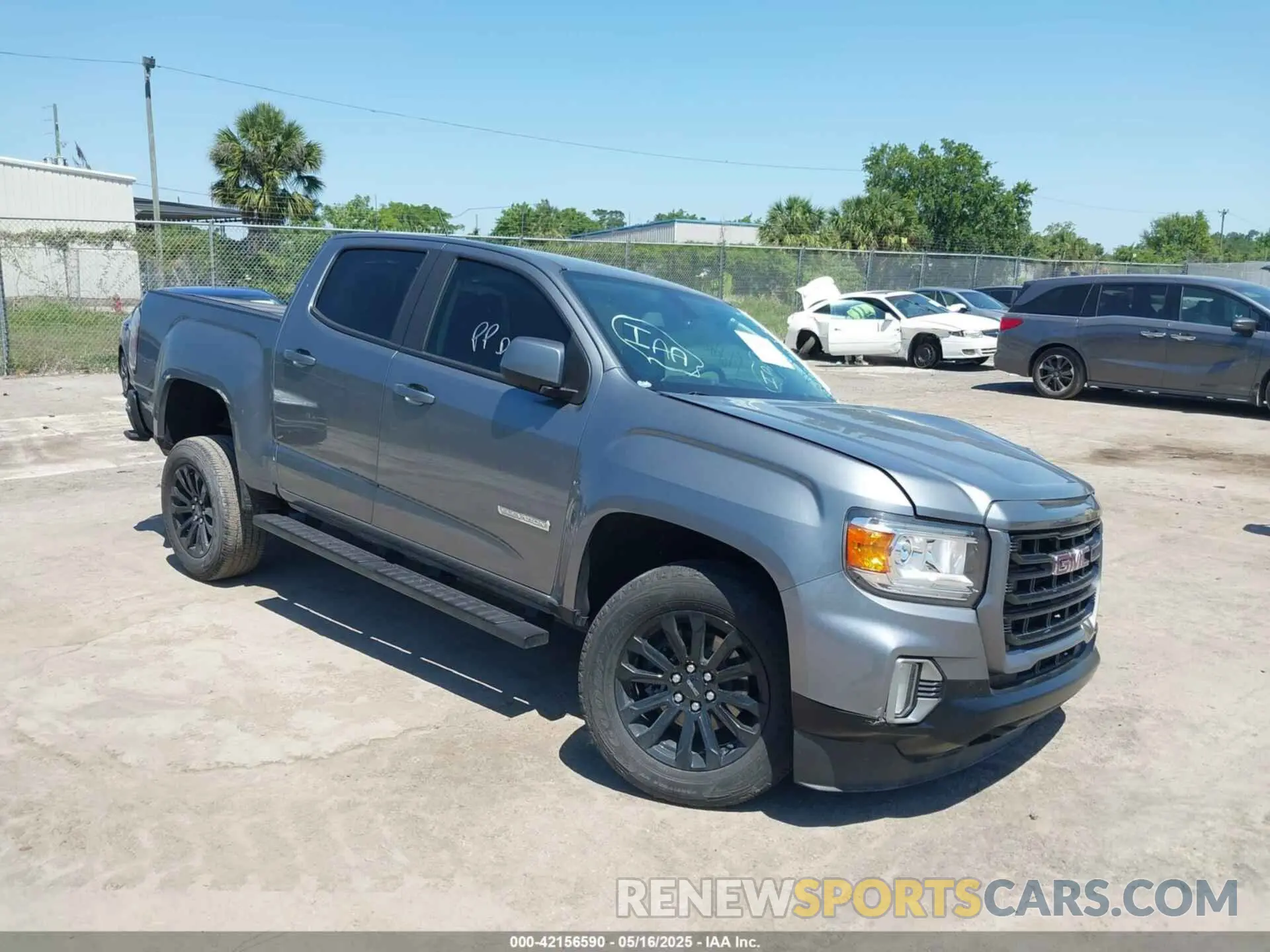 1 Photograph of a damaged car 1GTG5CEN6N1107190 GMC CANYON 2022