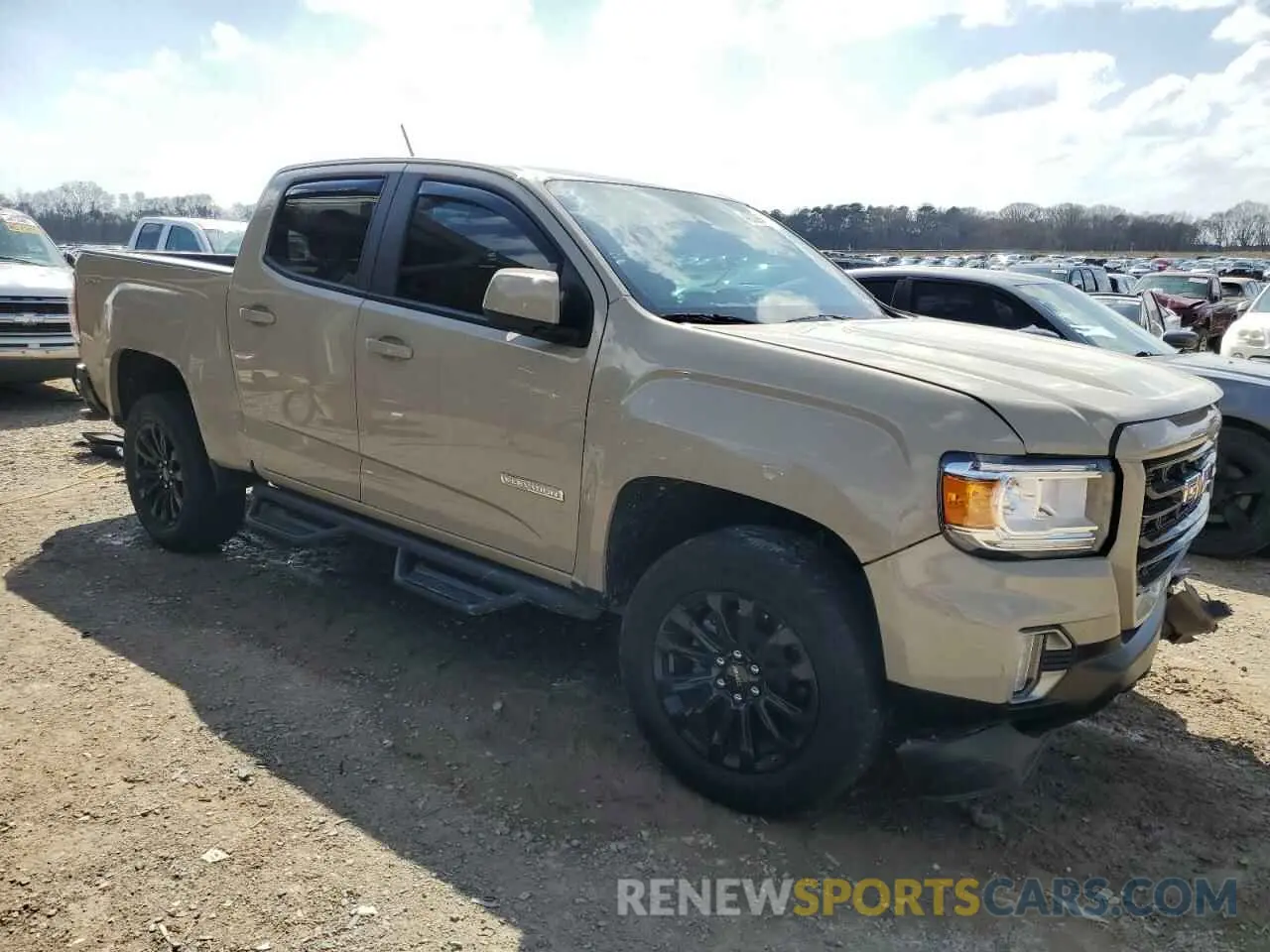 4 Photograph of a damaged car 1GTG6CEN3N1294420 GMC CANYON 2022