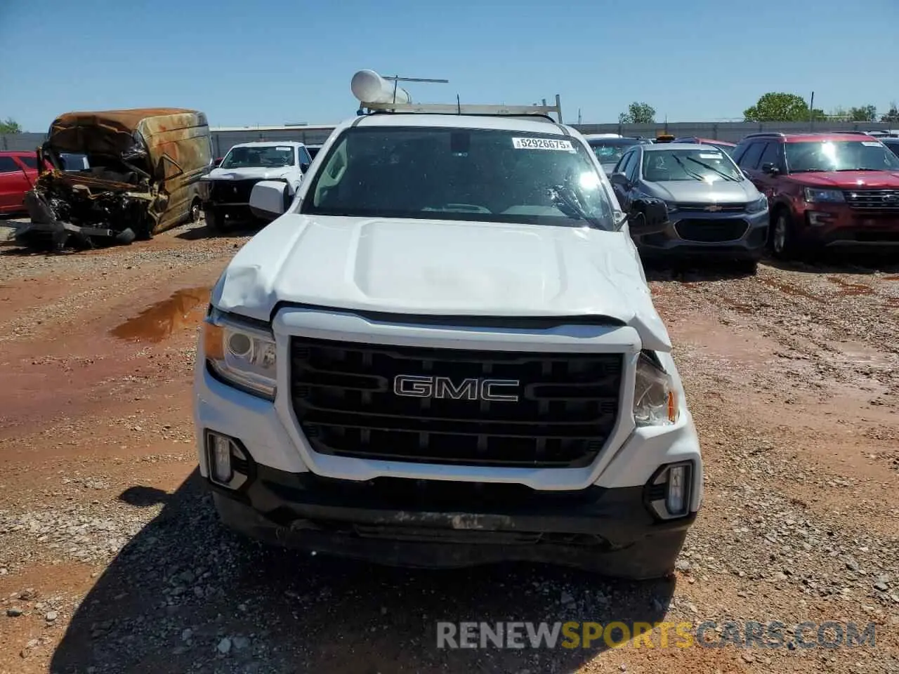 5 Photograph of a damaged car 1GTG6CEN5N1326350 GMC CANYON 2022