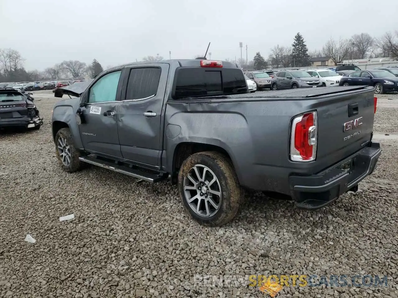 2 Photograph of a damaged car 1GTG6EEN9N1214906 GMC CANYON 2022