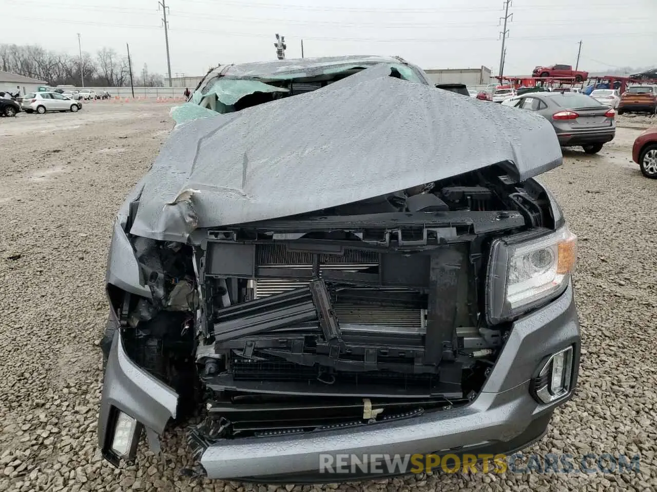 5 Photograph of a damaged car 1GTG6EEN9N1214906 GMC CANYON 2022