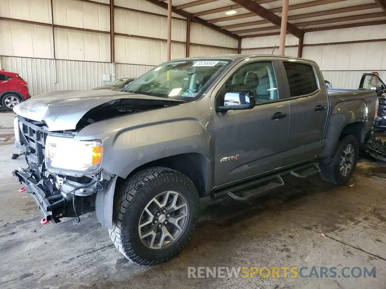 1 Photograph of a damaged car 1GTG6FEN0N1162393 GMC CANYON 2022