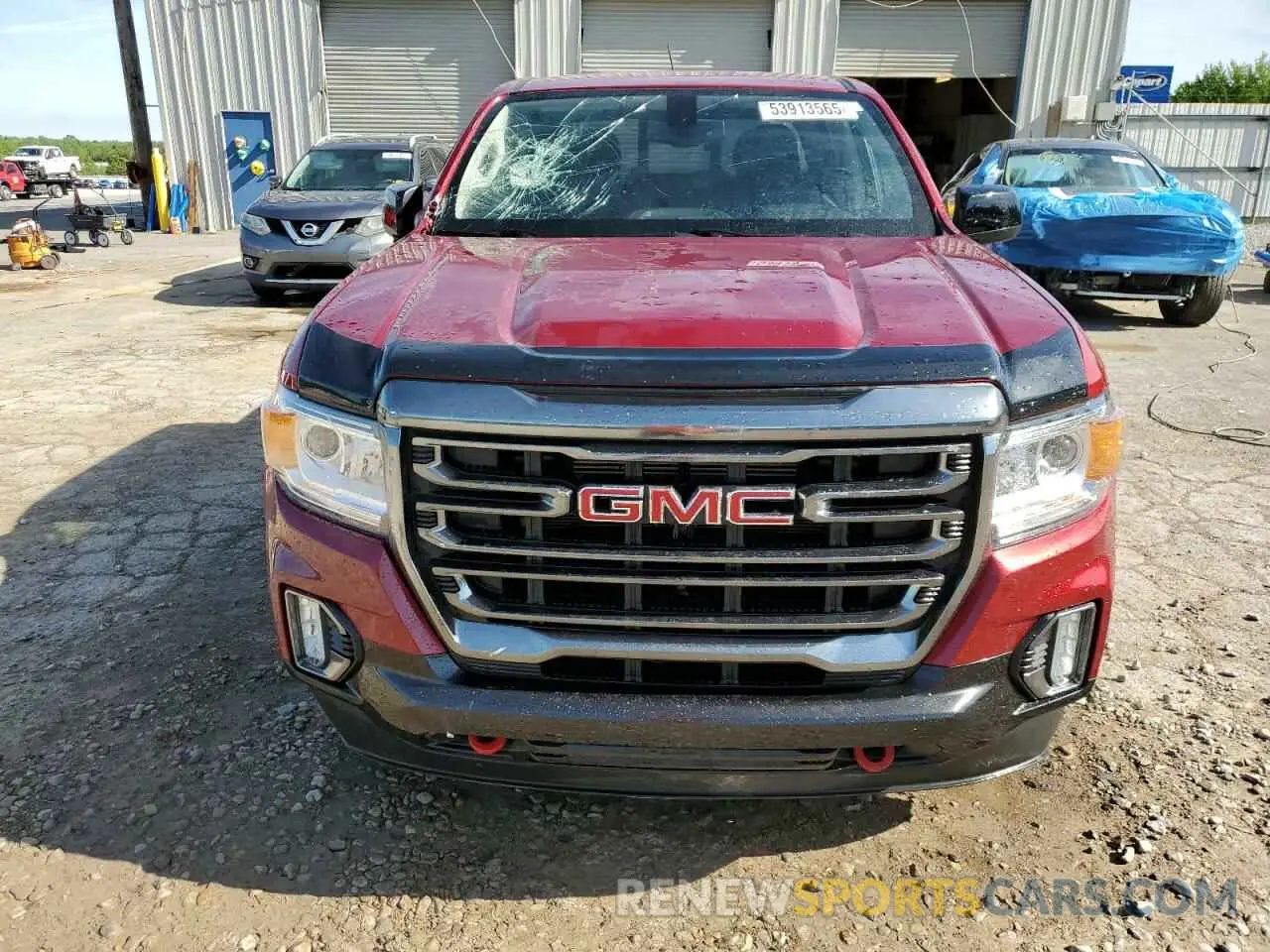 5 Photograph of a damaged car 1GTG6FEN5N1113612 GMC CANYON 2022