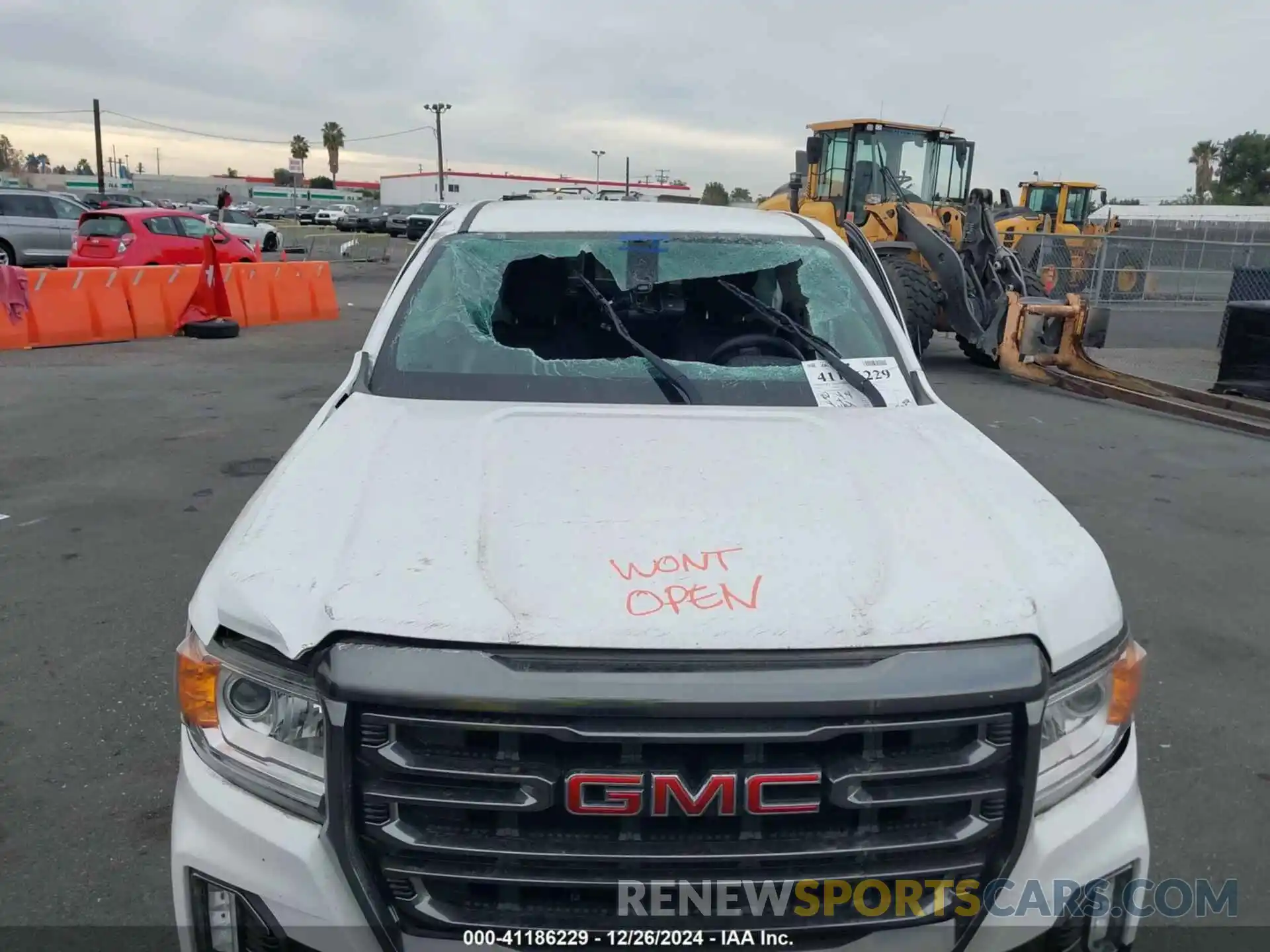 6 Photograph of a damaged car 1GTG6FEN9N1109630 GMC CANYON 2022