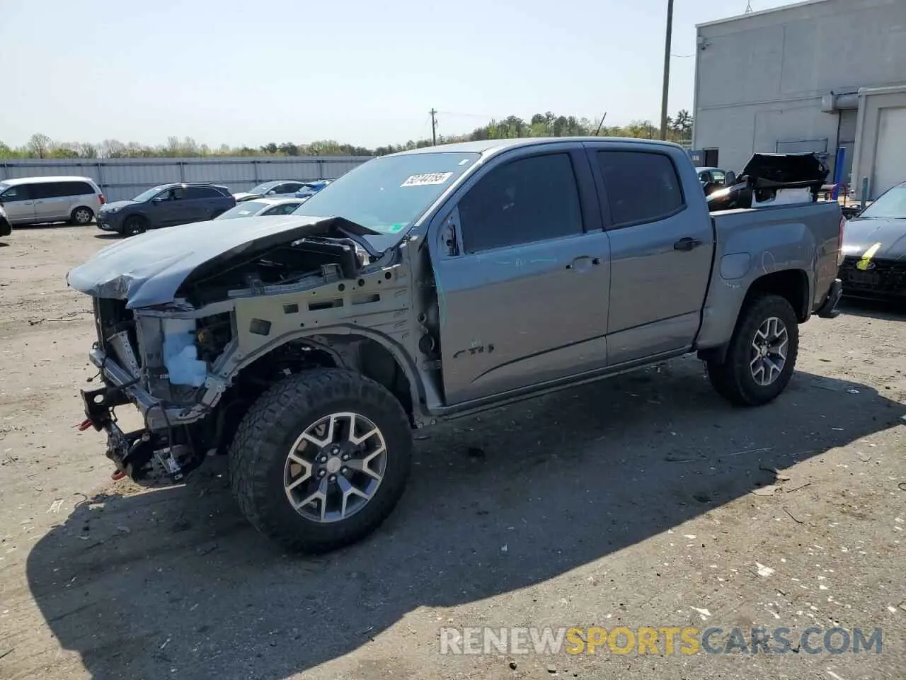 1 Photograph of a damaged car 1GTG6FEN9N1305549 GMC CANYON 2022