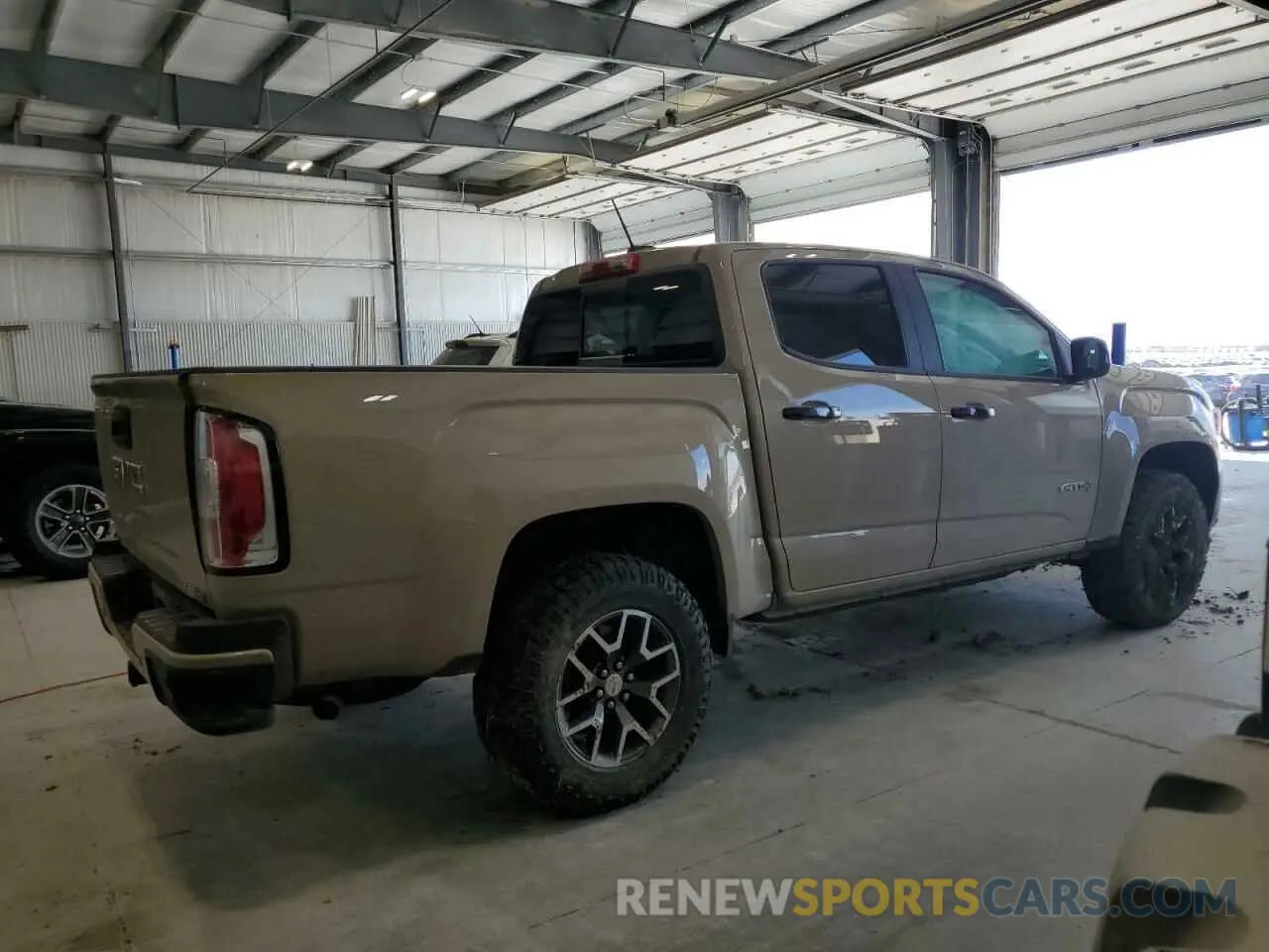 3 Photograph of a damaged car 1GTG6FENXN1283495 GMC CANYON 2022