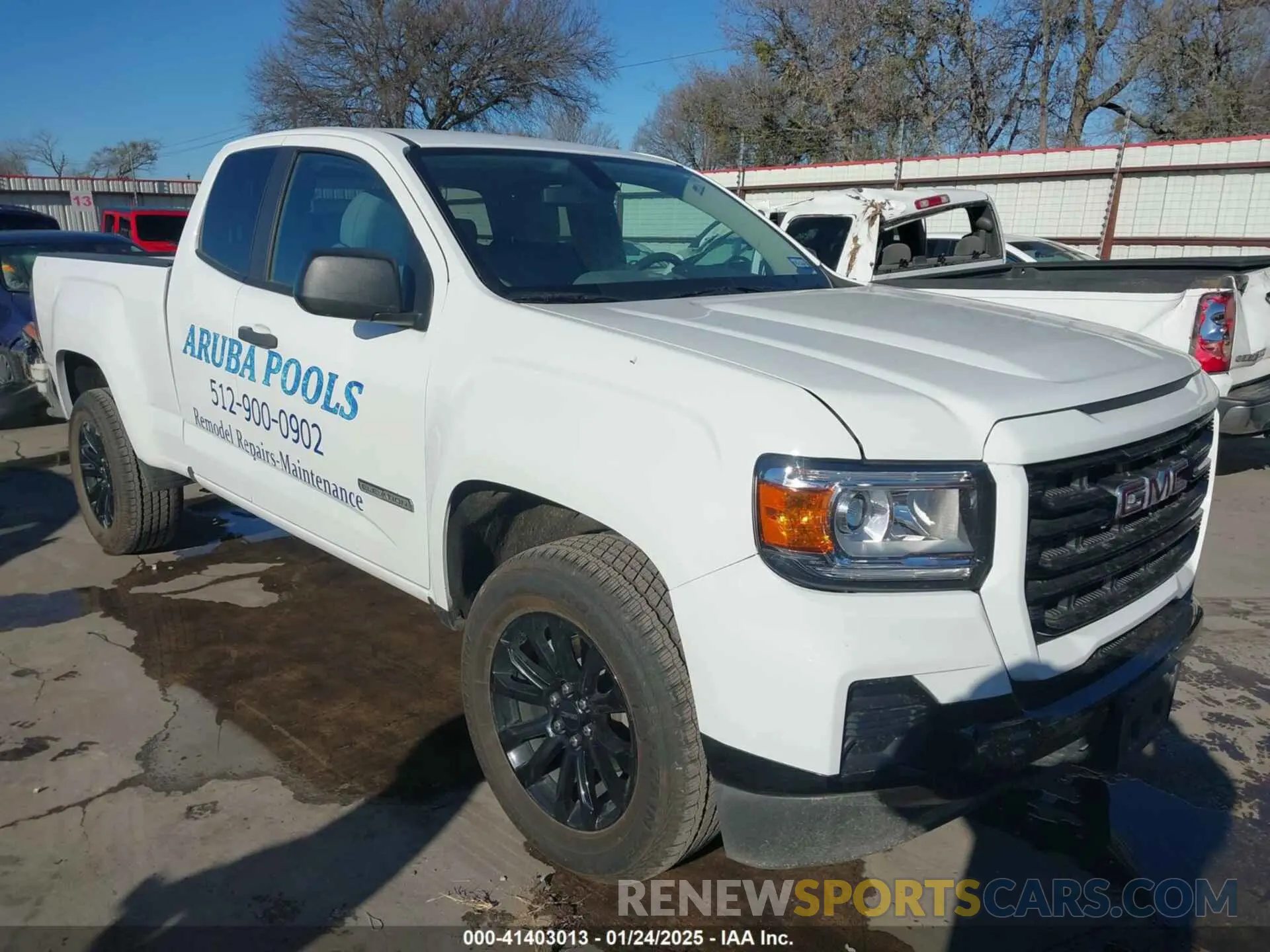 1 Photograph of a damaged car 1GTH5BENXN1203614 GMC CANYON 2022