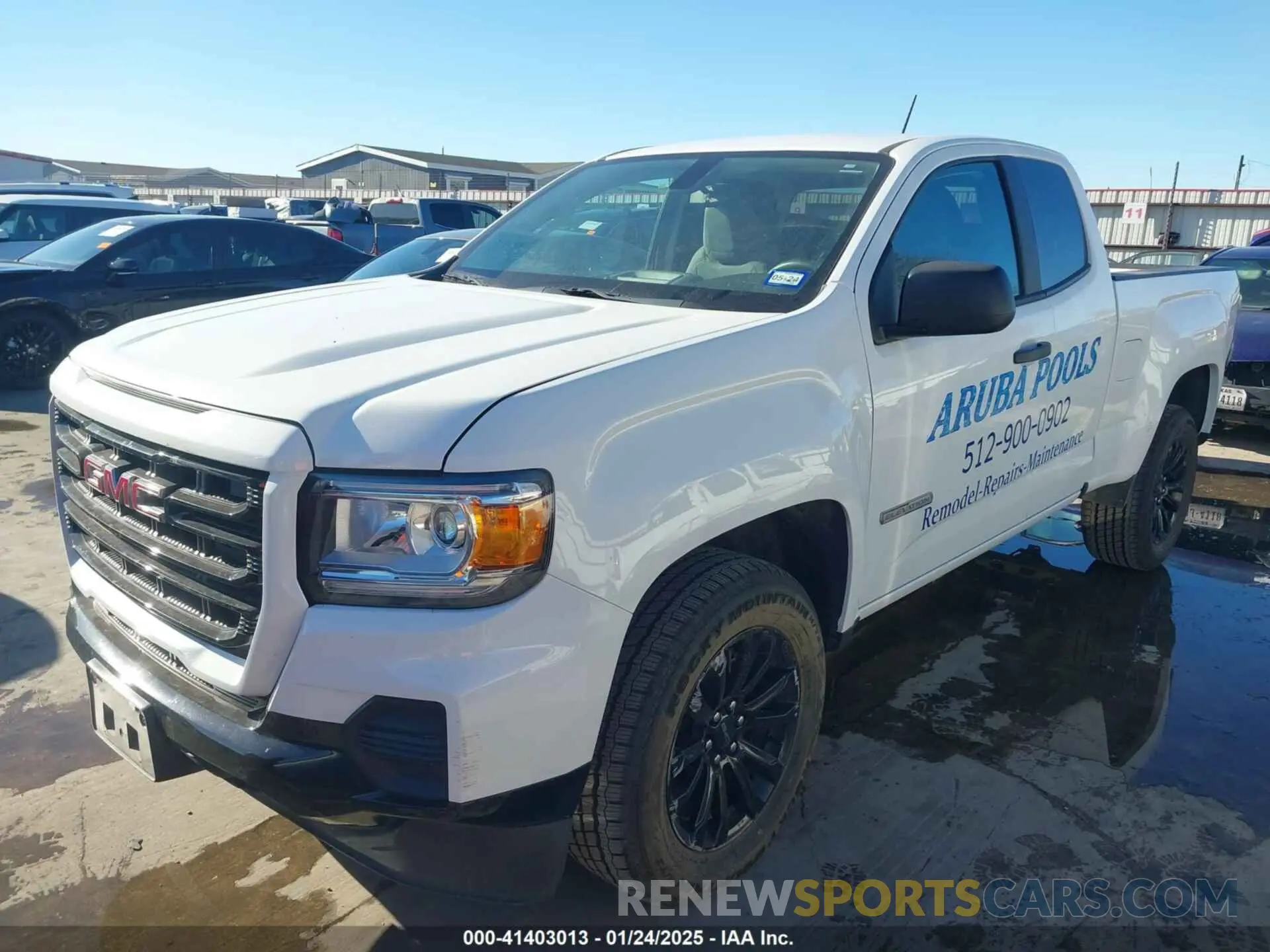 2 Photograph of a damaged car 1GTH5BENXN1203614 GMC CANYON 2022