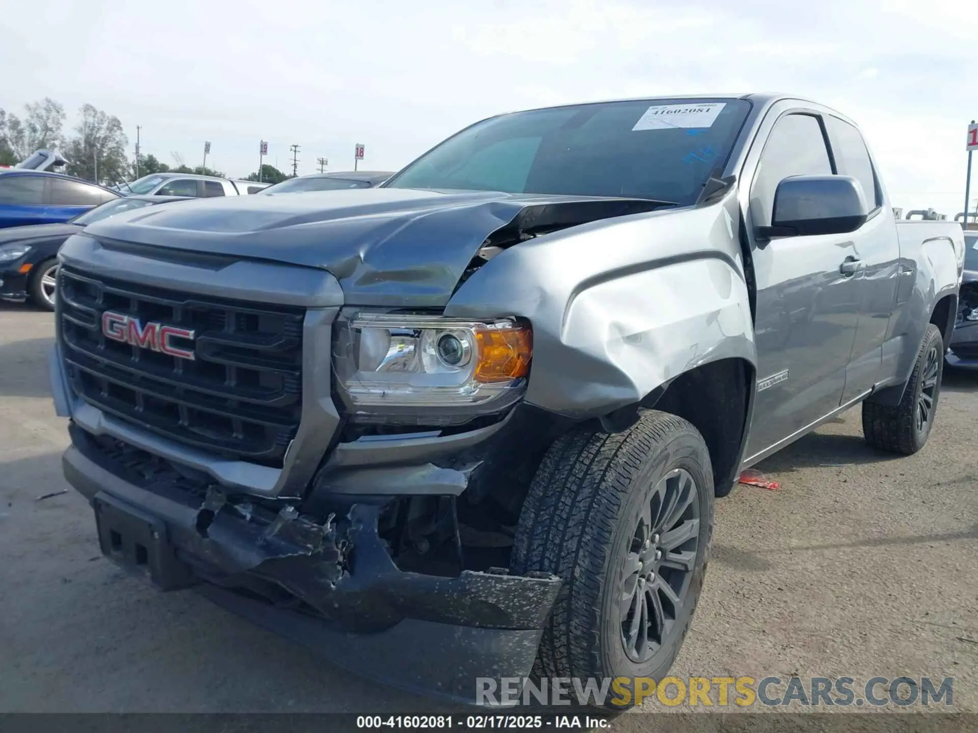 2 Photograph of a damaged car 1GTH5CEN2N1277034 GMC CANYON 2022