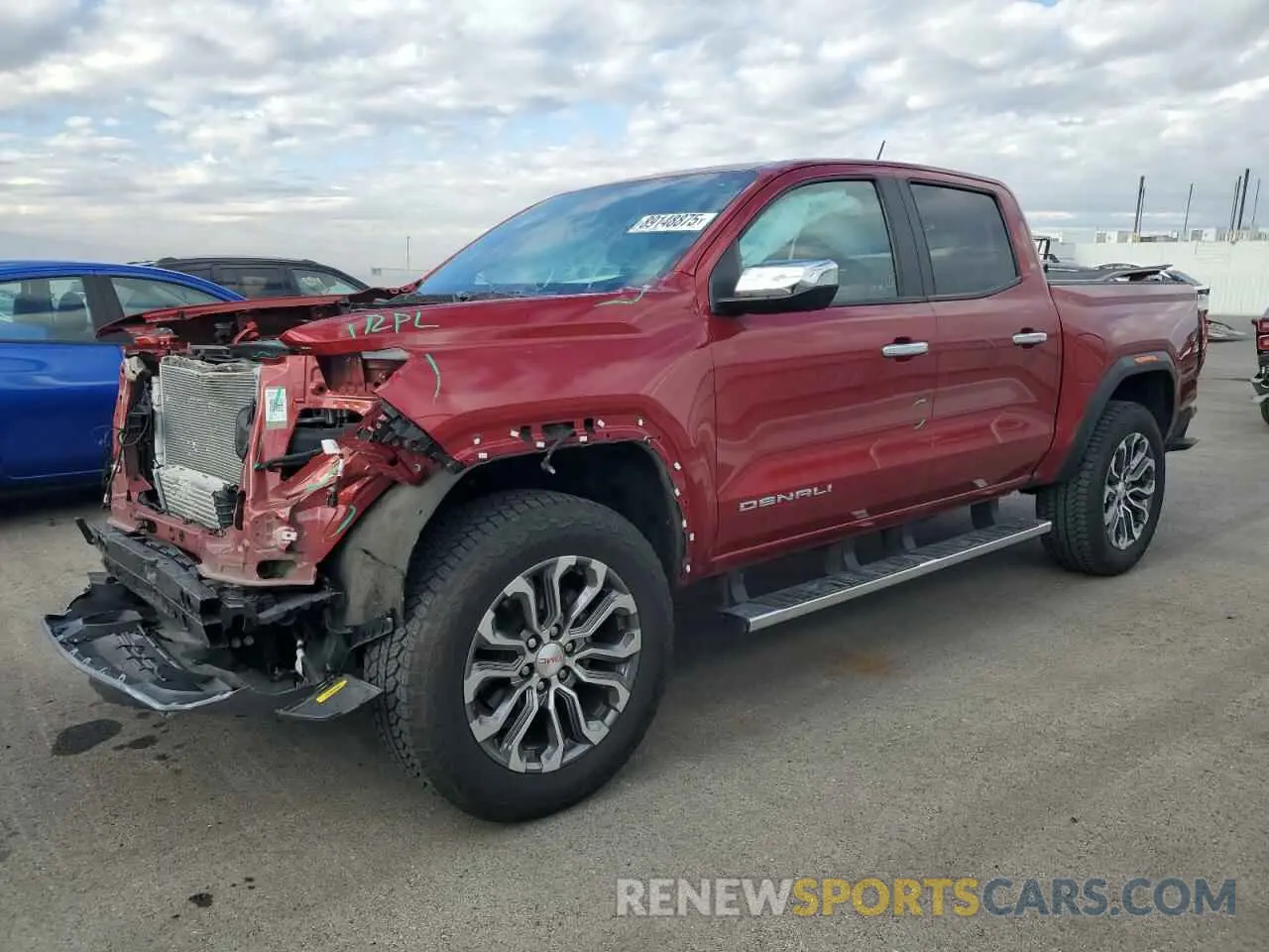 1 Photograph of a damaged car 1GTP6FEK7P1128105 GMC CANYON 2023