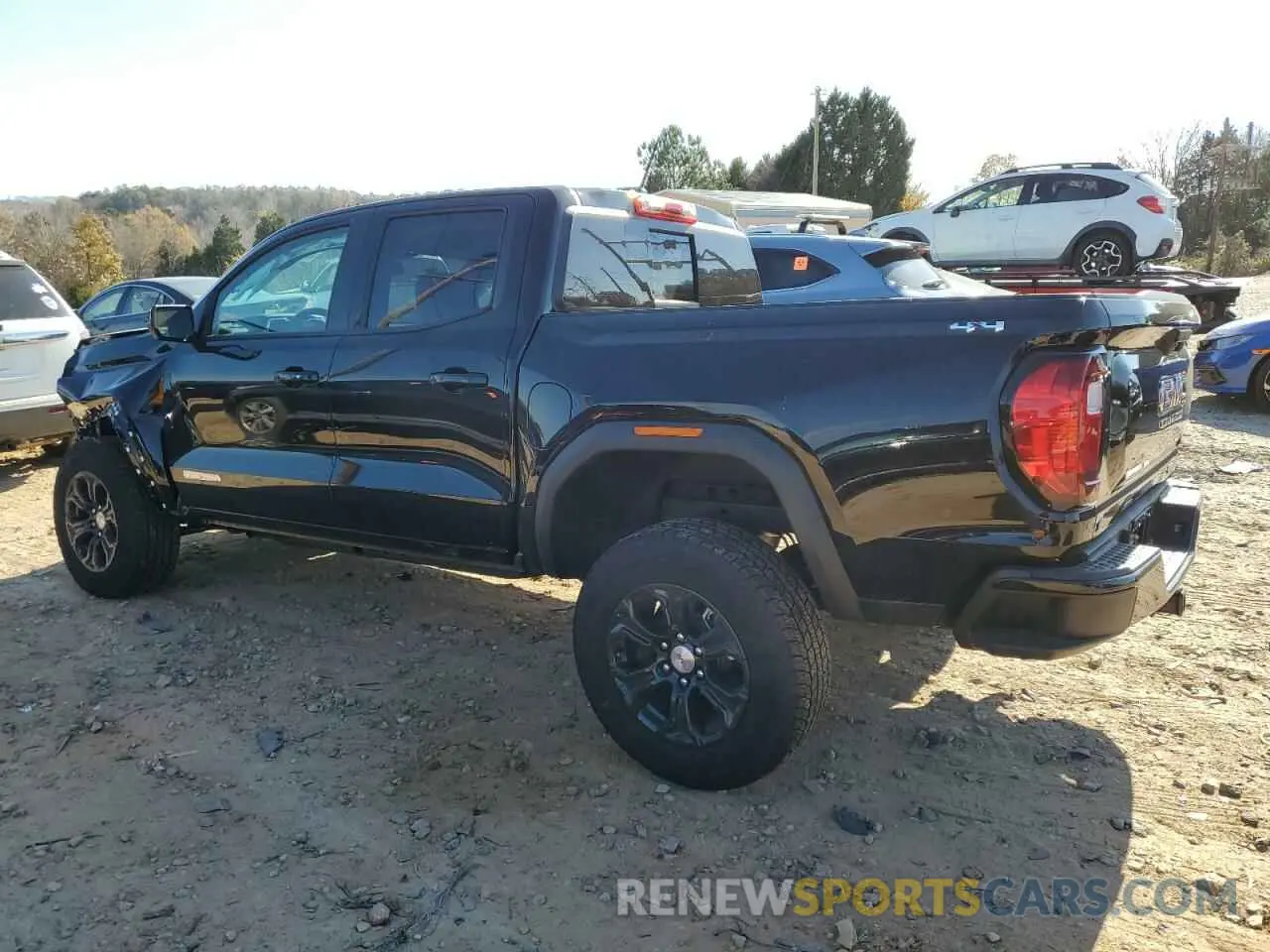 2 Photograph of a damaged car 1GTP6BEK8R1233747 GMC CANYON 2024