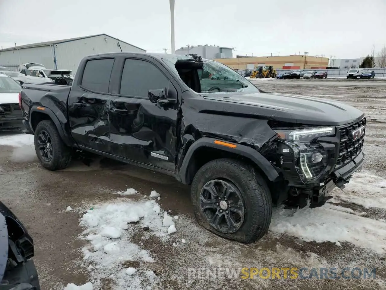 4 Photograph of a damaged car 1GTP6BEK9R1226127 GMC CANYON 2024