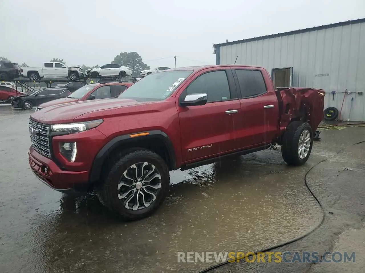 1 Photograph of a damaged car 1GTP6FEK9R1258793 GMC CANYON 2024