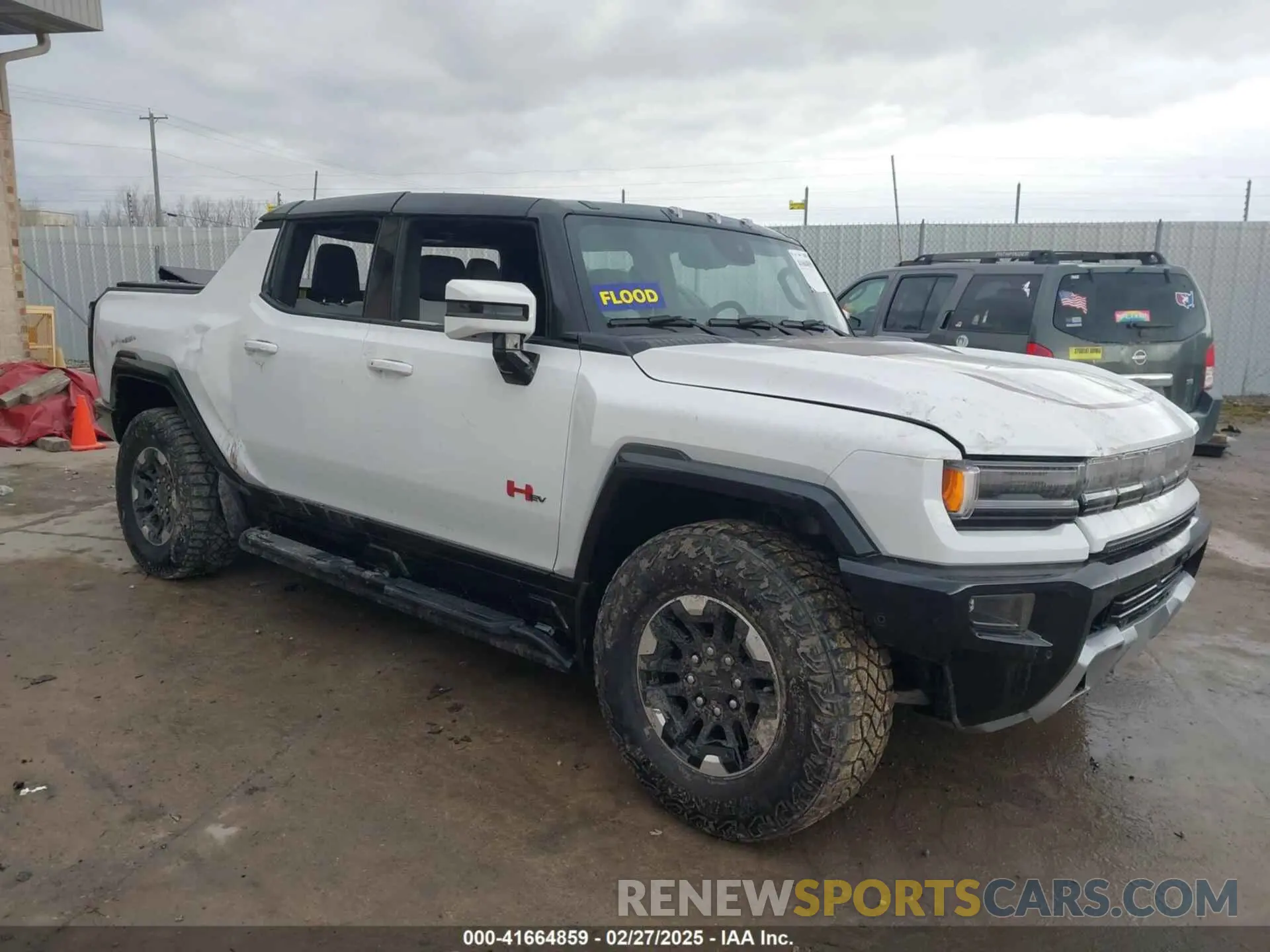 1 Photograph of a damaged car 1GT40FDA6PU101358 GMC HUMMER EV PICKUP 2023