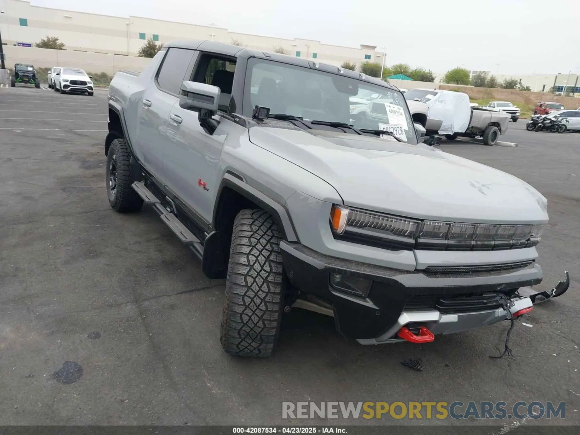 1 Photograph of a damaged car 1GT10BDD7RU113205 GMC HUMMER EV PICKUP 2024