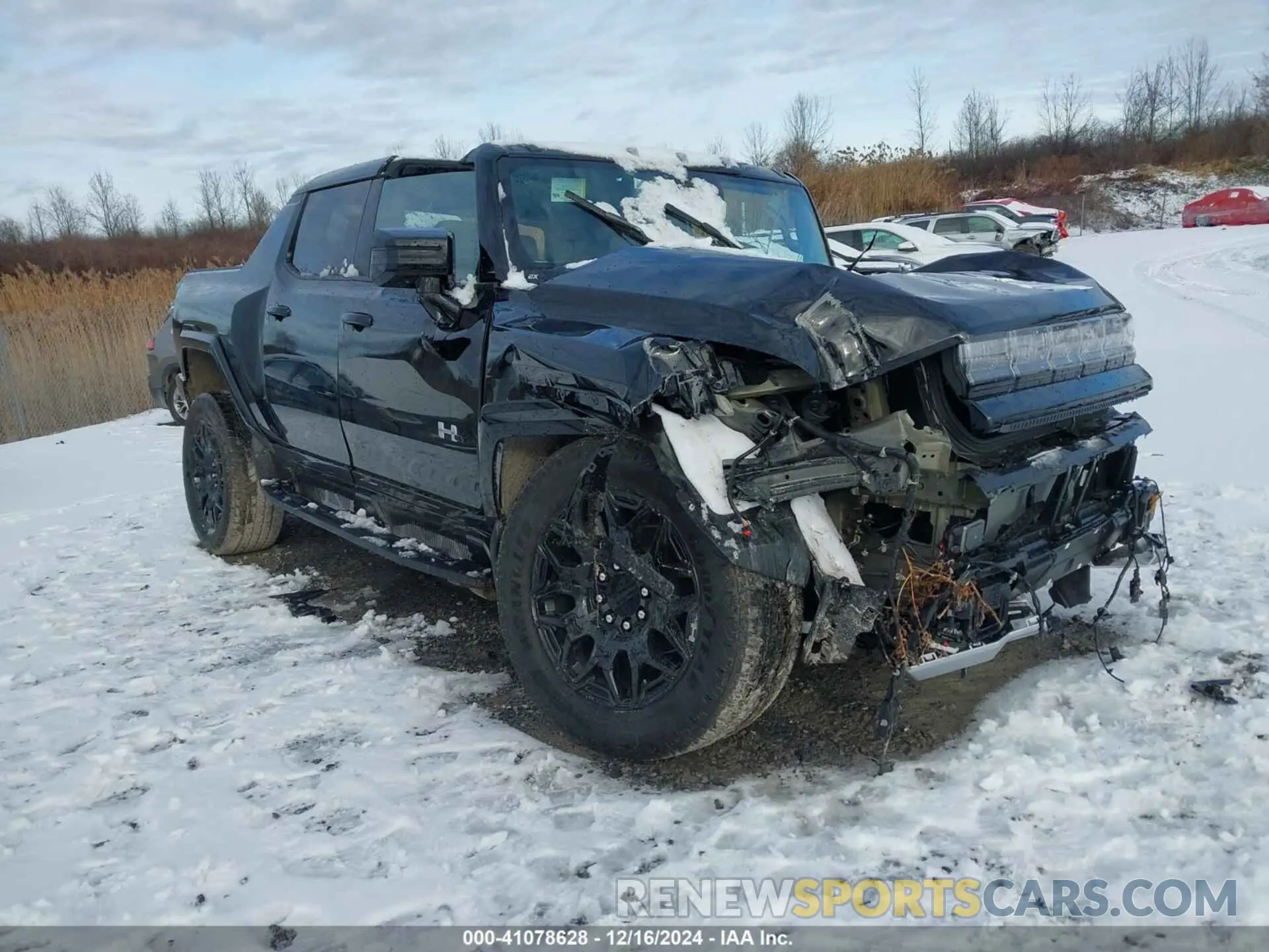 1 Photograph of a damaged car 1GT40BDD3SU109669 GMC HUMMER EV PICKUP 2025