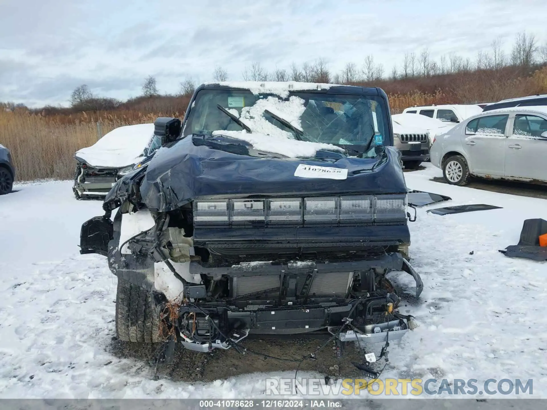 12 Photograph of a damaged car 1GT40BDD3SU109669 GMC HUMMER EV PICKUP 2025