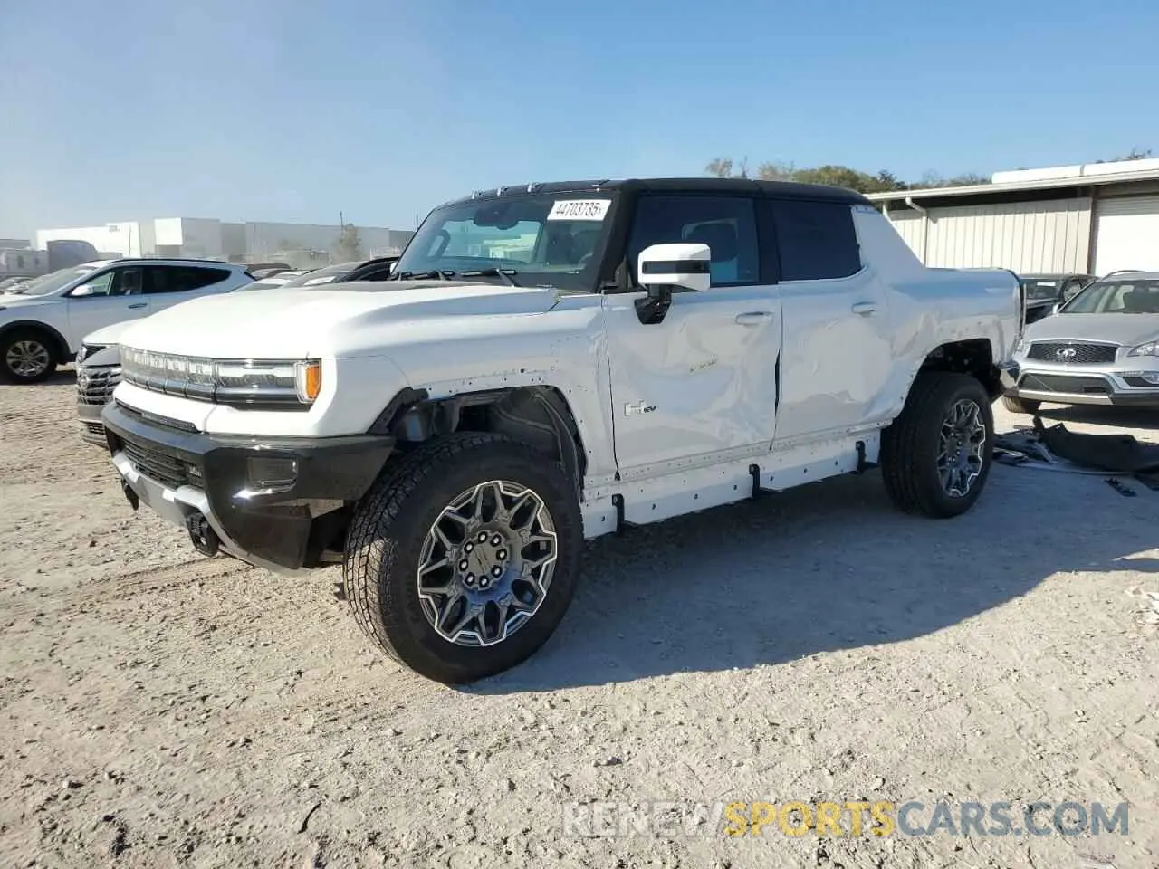1 Photograph of a damaged car 1GT10DDB1SU103382 GMC HUMMER PIC 2025