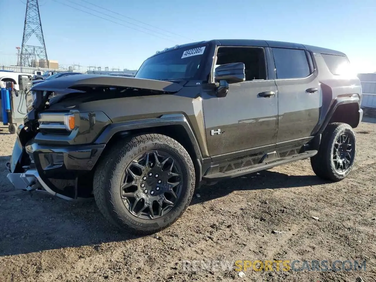 1 Photograph of a damaged car 1GKB0NDE5RU105798 GMC HUMMER SUV 2024