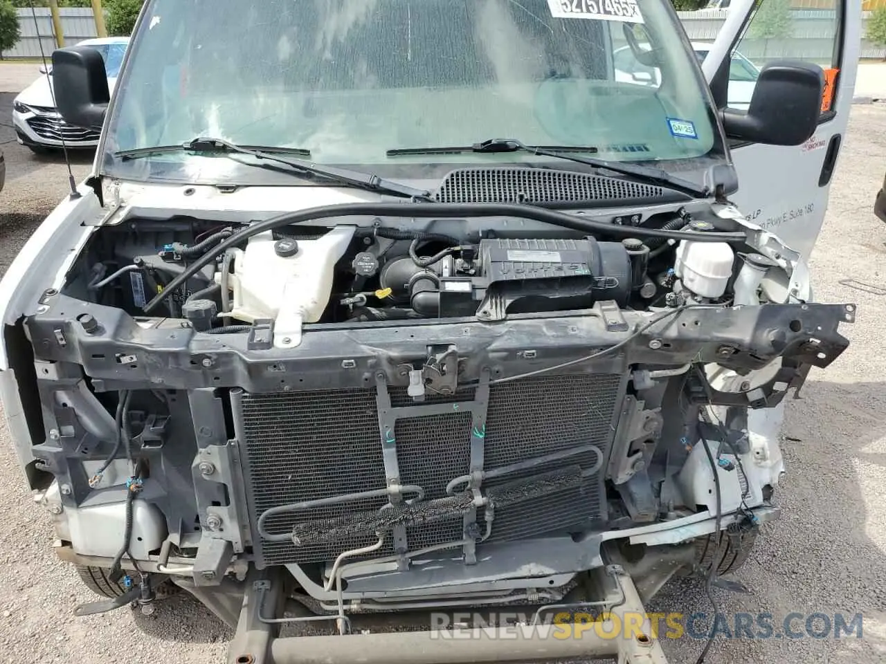 12 Photograph of a damaged car 1GTW7AFGXK1216533 GMC SAVANA 2019