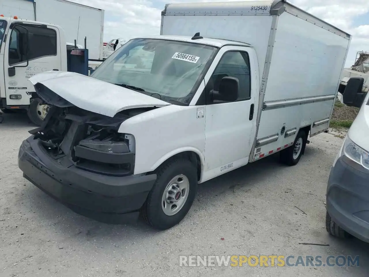 1 Photograph of a damaged car 1GD07RFP7M1227847 GMC SAVANA 2021