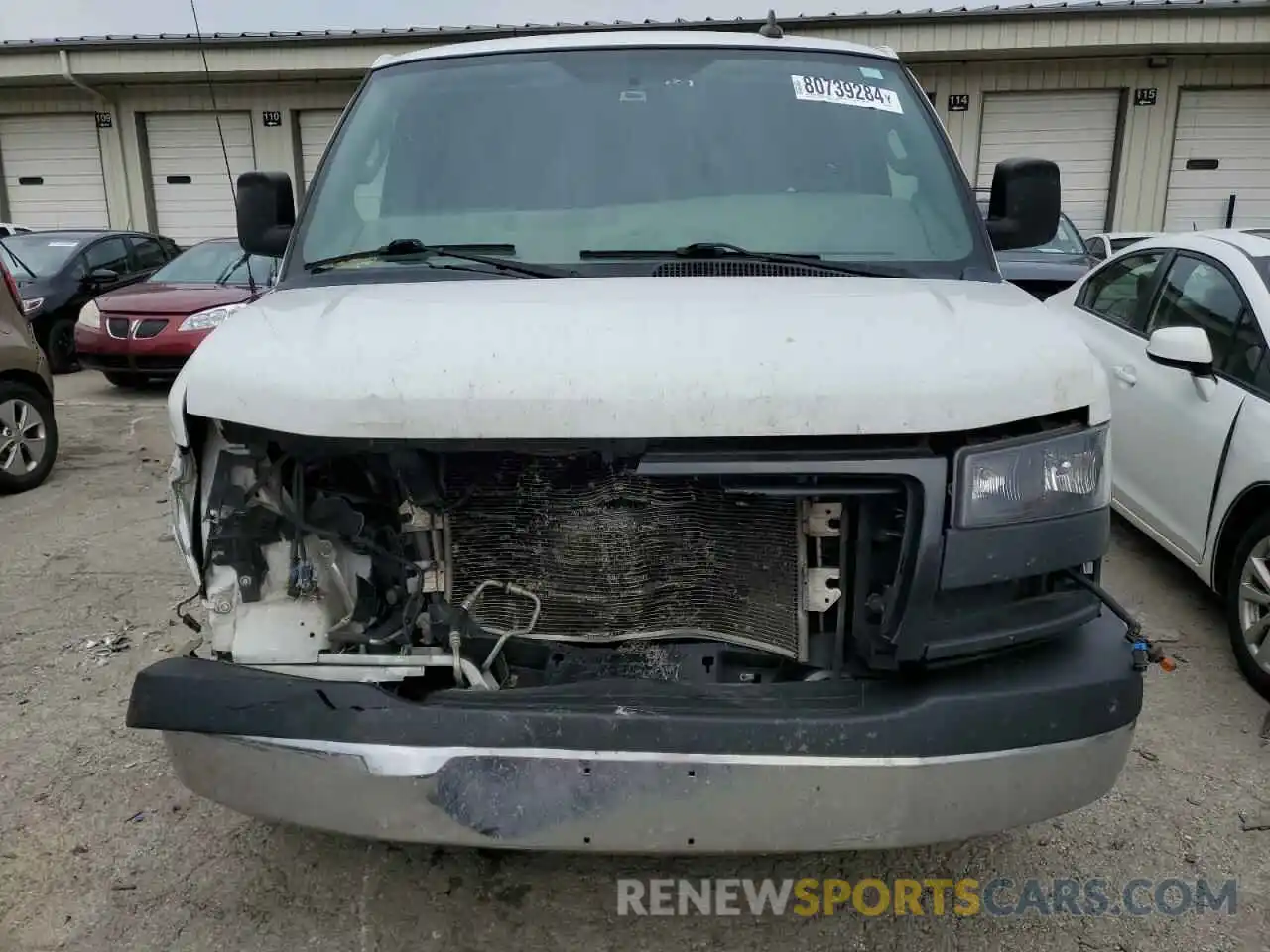 5 Photograph of a damaged car 1GTW7AF77M1244907 GMC SAVANA 2021